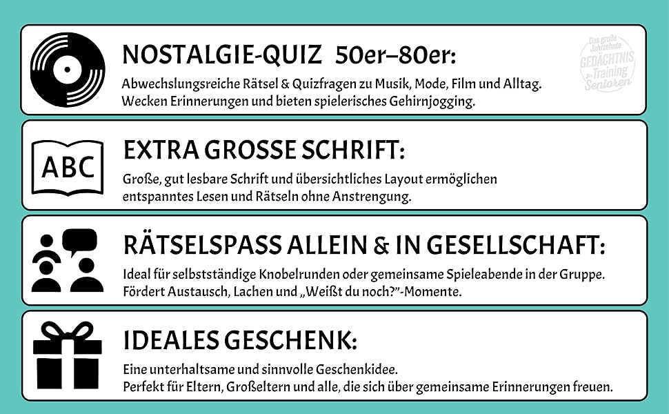 Nostalgie-Quiz 50er-80er